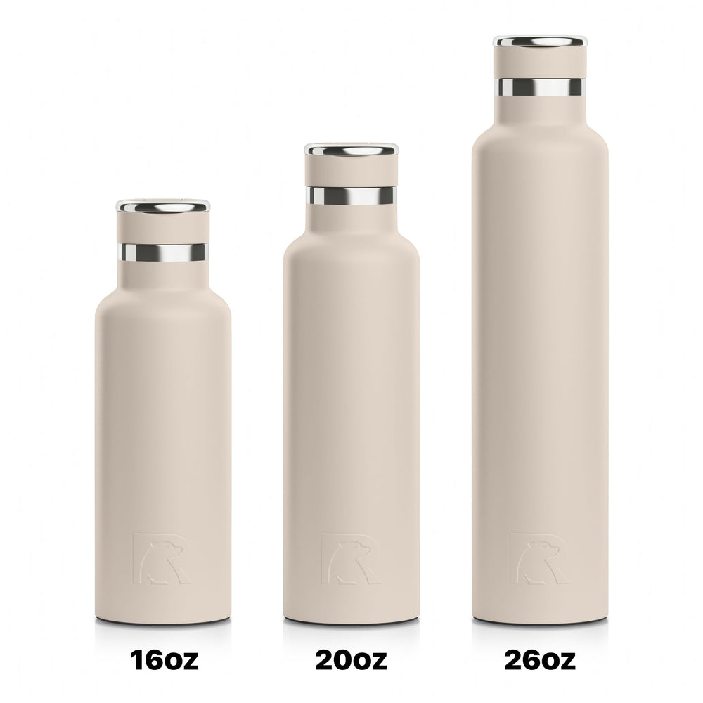 RTIC Journey top view showing lid and leak-resistant cap design