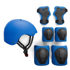 Rude Boyz front view helmet and pads showing full kit protection