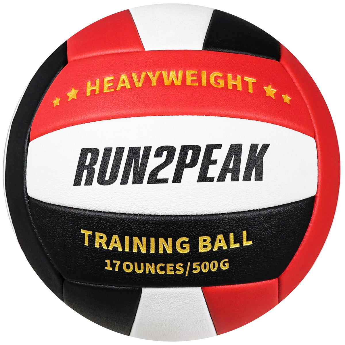 RUN2PEAK front view official size 5 showing durable build and training focus