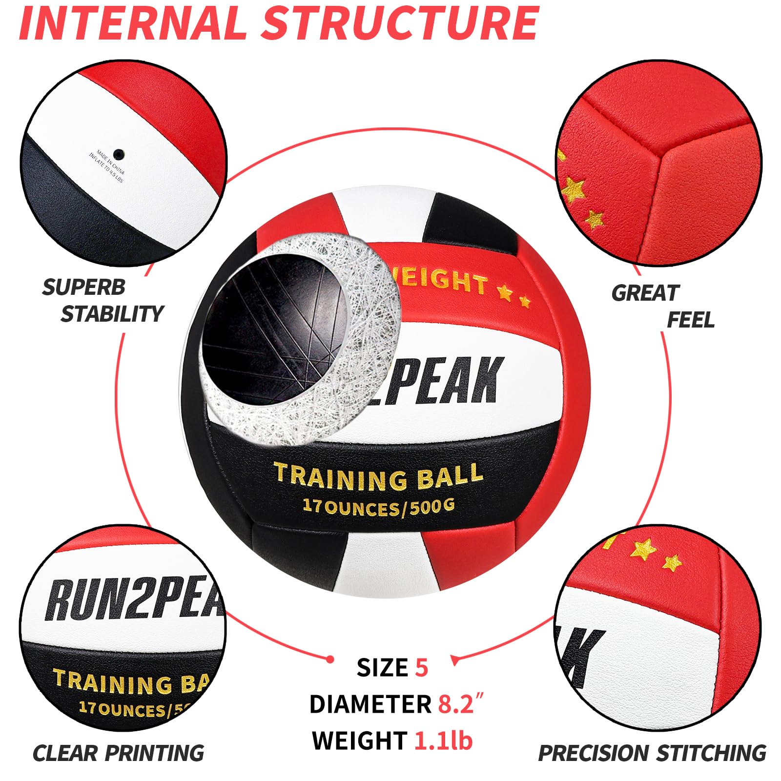 RUN2PEAK used with rebounder to improve setting control and consistency