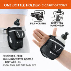 Runtasty close-up of breathable hand strap offering secure grip without squeezing