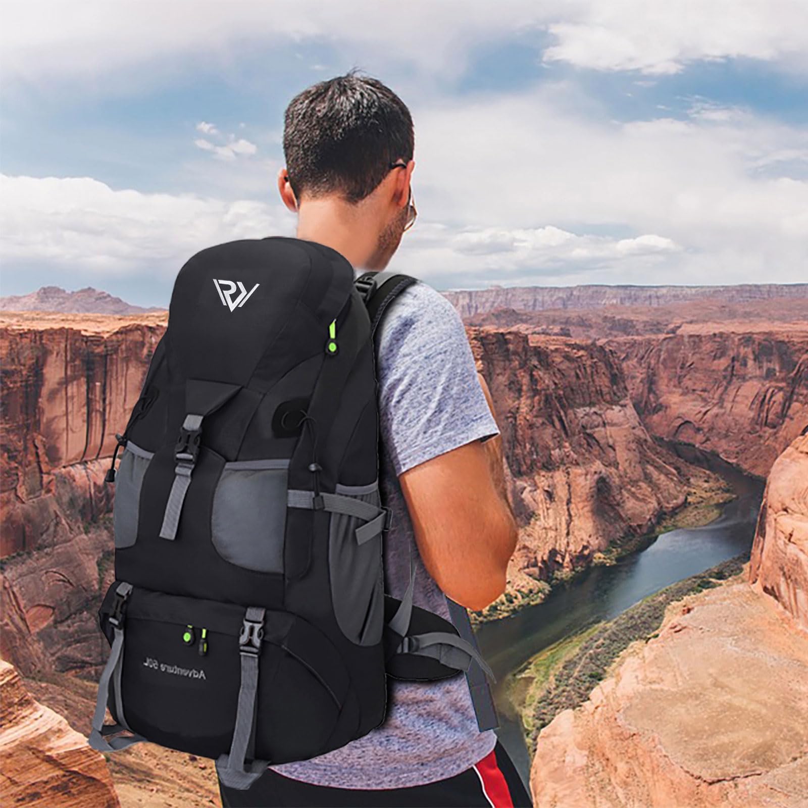 RuRu monkey on hiker in outdoors showing comfortable lightweight carry