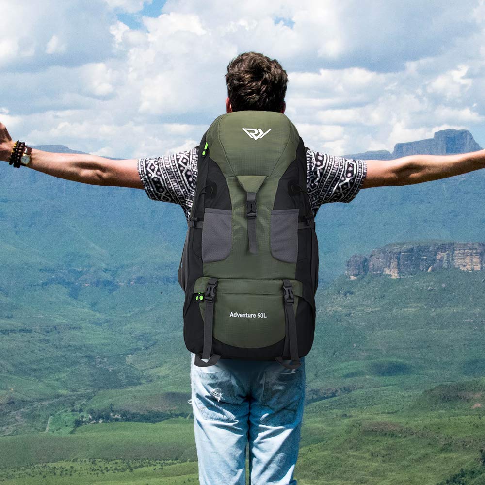 RuRu monkey packed with camping gear demonstrating efficient storage for weekend trips