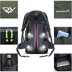 RuRu monkey side pocket holding bottle for easy hydration access on trail