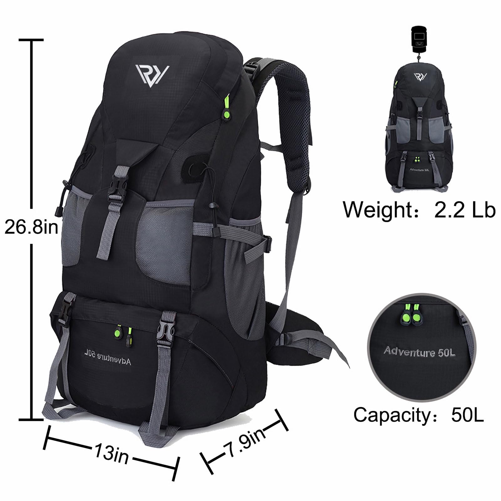 RuRu monkey side profile with water bottle highlighting quick access