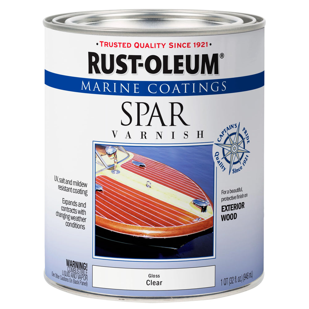 Rust-Oleum can front view showing label and product for clear identification and benefit