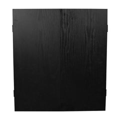 RUTHLESS front closed cabinet in black showing sleek protection and storage benefit