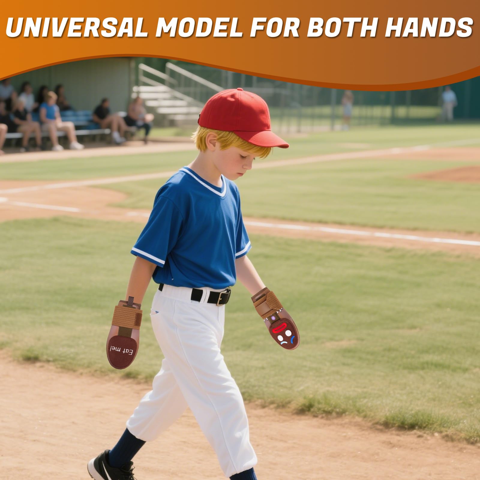 RVRAYS lifestyle shot of kid sliding into base demonstrating safety
