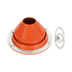 RXQNN front-mounted stove jack showing secure tent fit and safe pipe separation