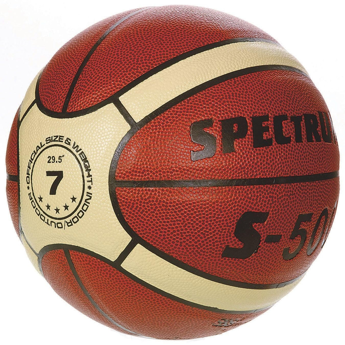S&S Worldwide Spectrum S-500 front view showing official size and durable cover for reliable play
