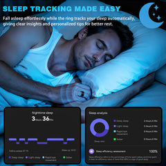 S SECRETTOP charging case open with ring inside for portable recharging convenience