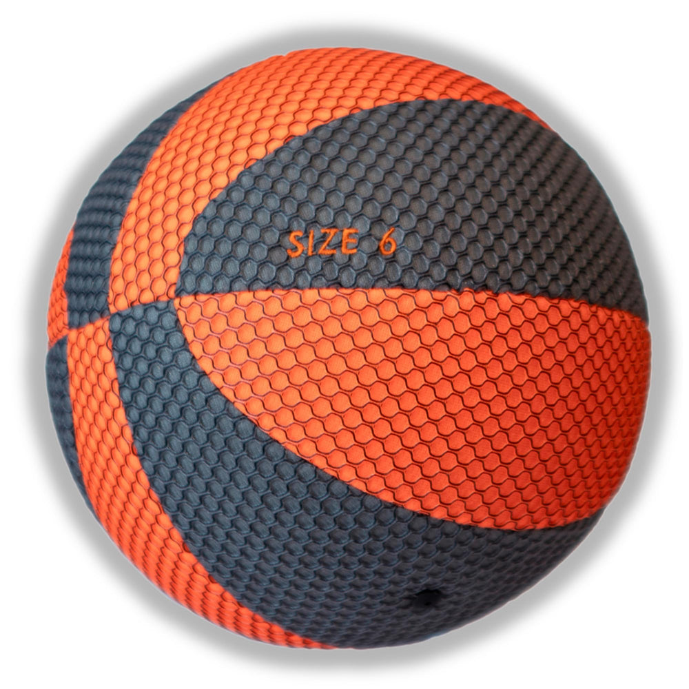 Safe Sport Gear kids practicing with ball in a gym highlighting safe indoor training