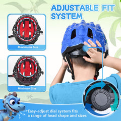 Safuty1st adjustment dial and chin strap demonstrating easy secure fit