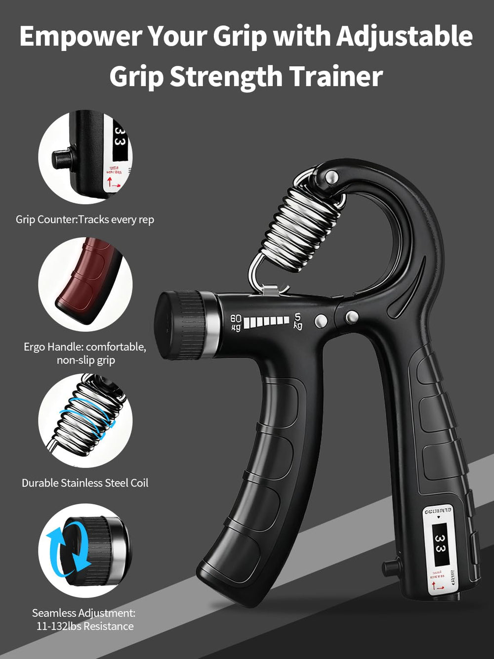 Saicefe in-use with rock climber demonstrating sport-specific grip training benefit