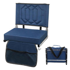 SAILARY front view folded seat showing compact profile and easy carry