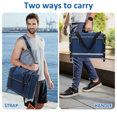 SAILARY side storage pocket holding phone and keys for convenient access