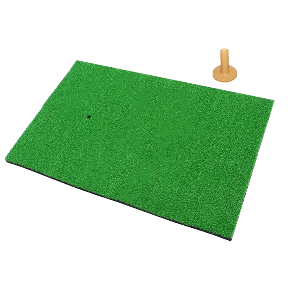 Sailling Golf front view mat showing full 32x20 surface and stable stance