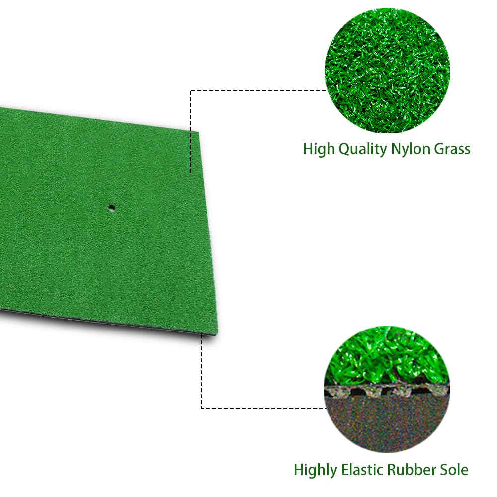 Sailling Golf rubber tee with golf ball for consistent tee-height practice