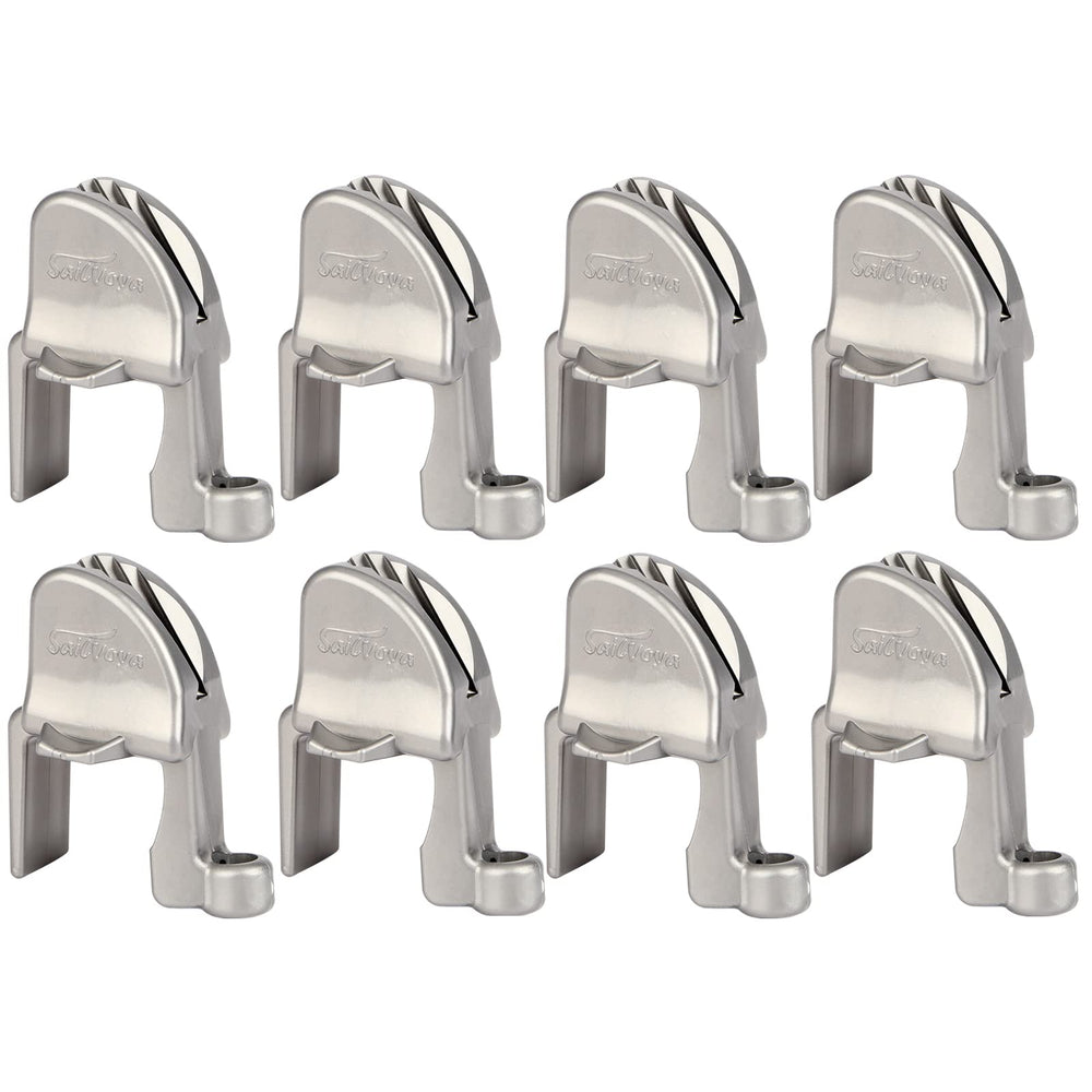 SailVoya front package showing eight gray fender clips and benefits