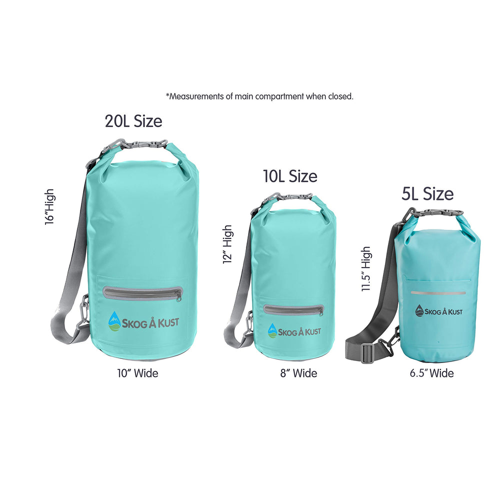 Såk Gear drysak exterior pocket closeup offering quick-access storage