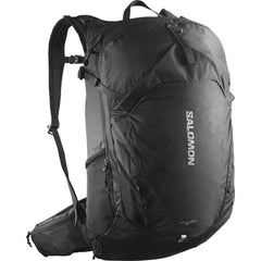 Salomon Trailblazer 30 front view showing streamlined storage and quick access