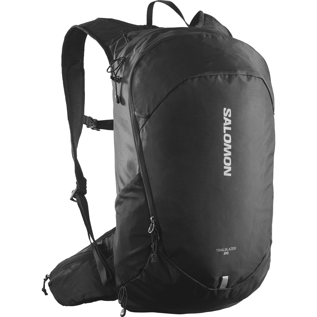 Salomon Trailblazer 20 front view showing compact organized layout and quick access