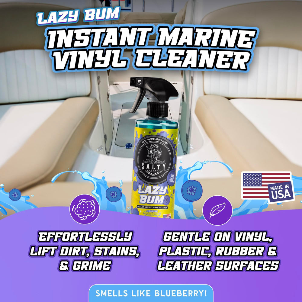 Salty Captain Sun Stroke protectant bottle protecting vinyl from UV