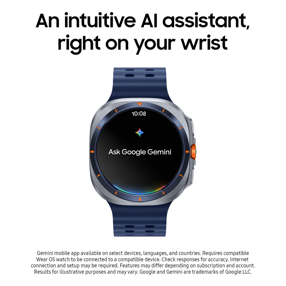 Samsung Galaxy Watch Ultra heart rate sensor detail for precise biometric monitoring