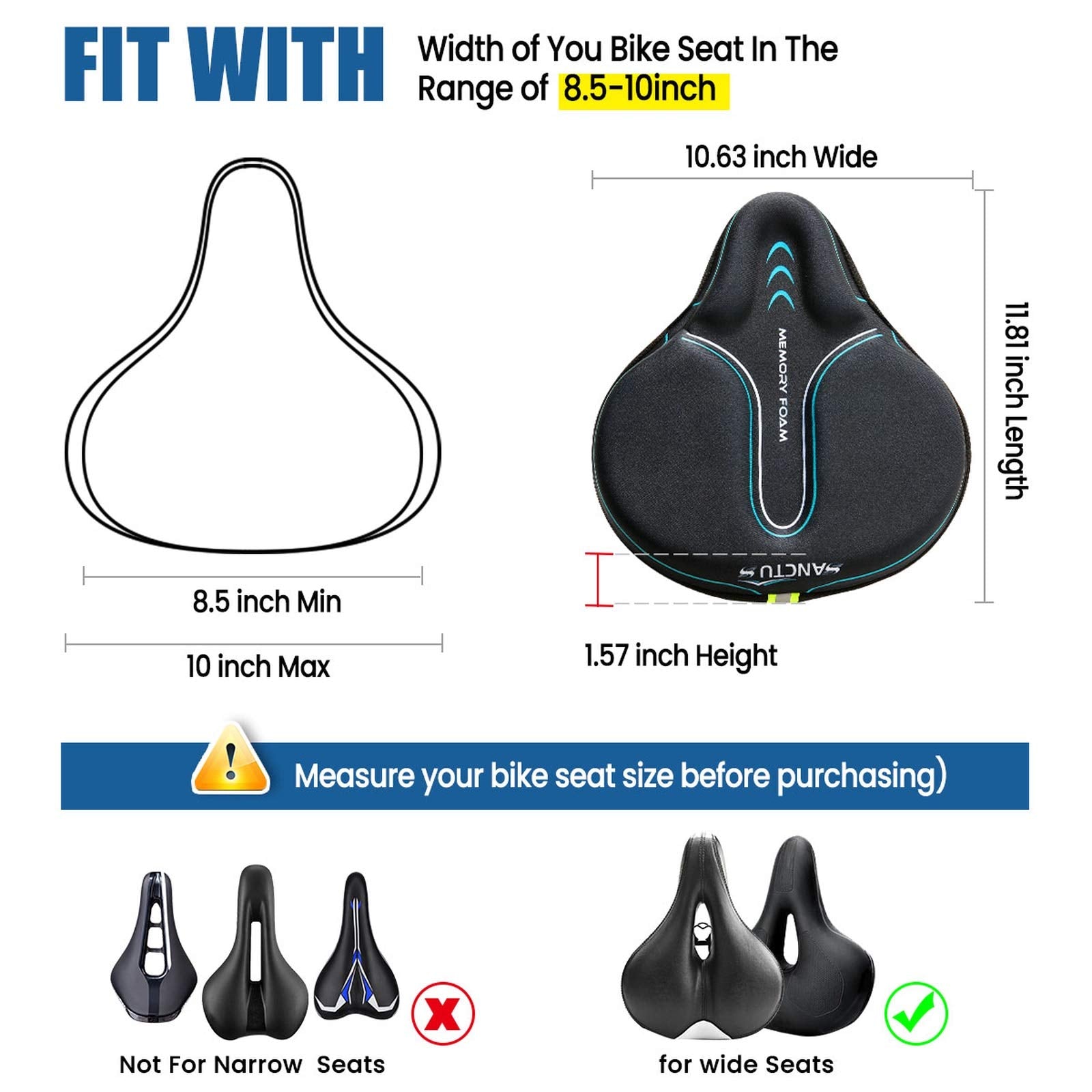 Sanctus rear drawstring and anti-slip interior particles showing secure fit benefit