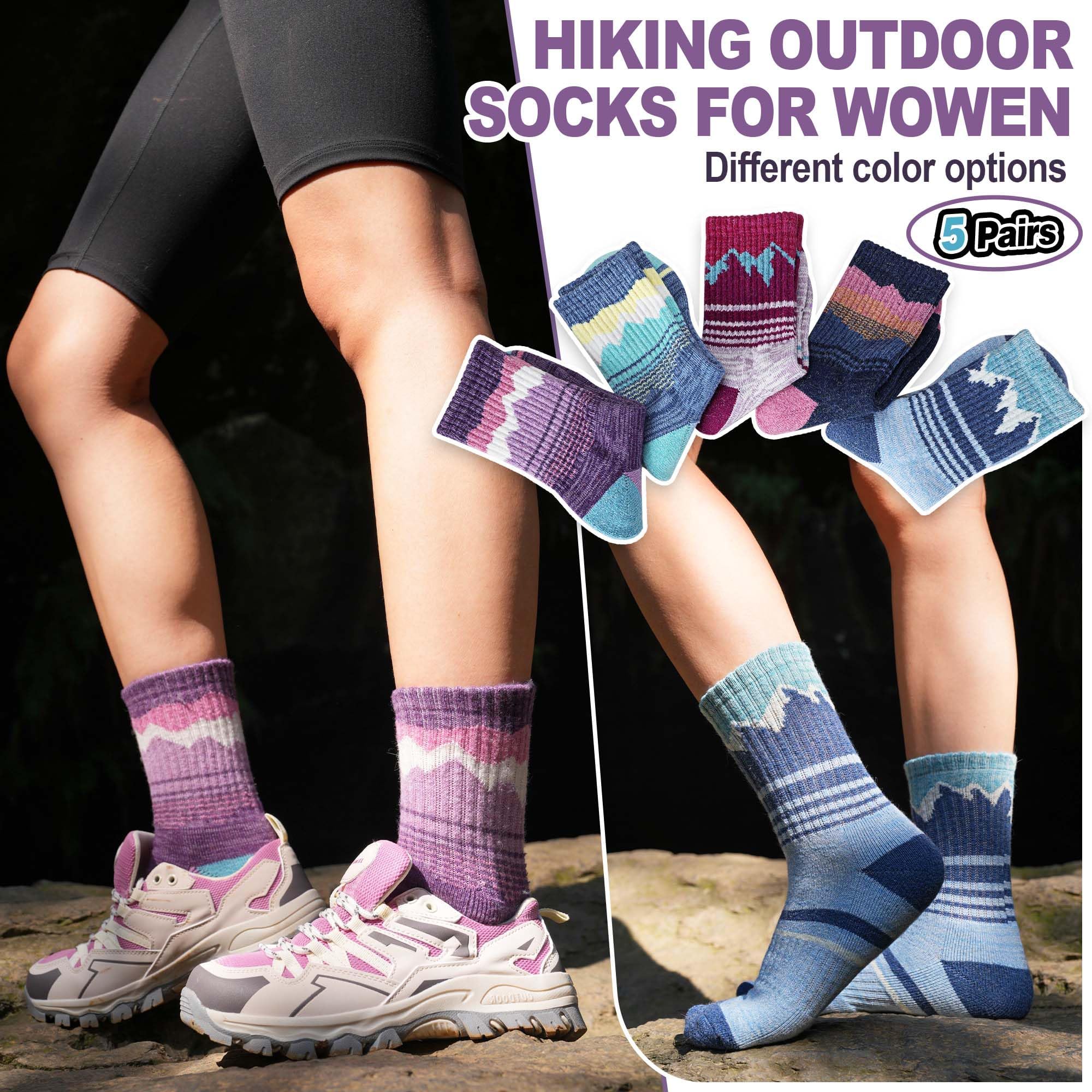 Sandsuced sock inside hiking boot showing secure fit and arch support for long treks
