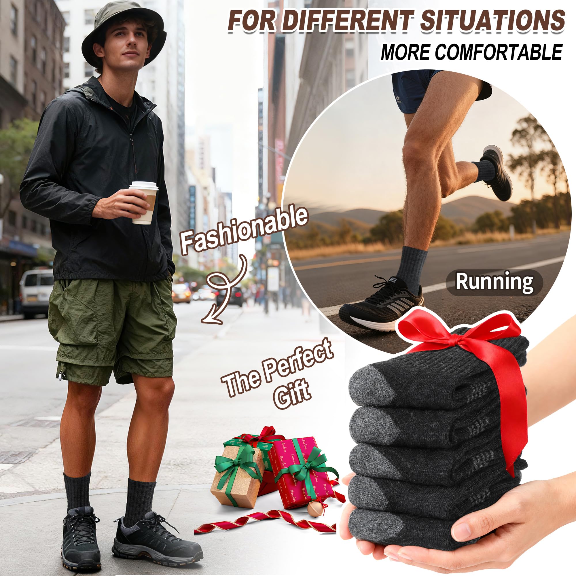 Sandsuced sock on a hiker stepping on trail illustrating outdoor protection