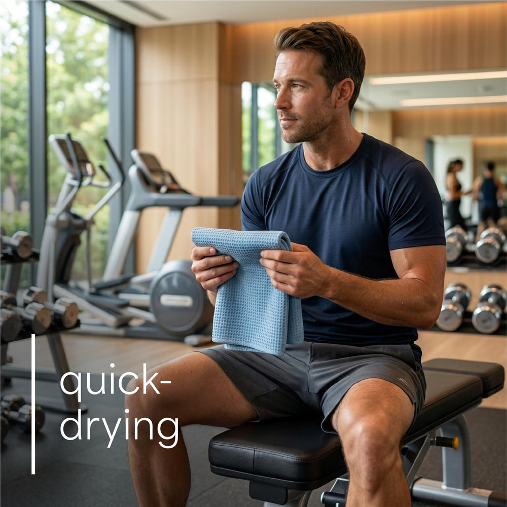 S&T INC. towel protecting workout bench, hygienic equipment coverage benefit