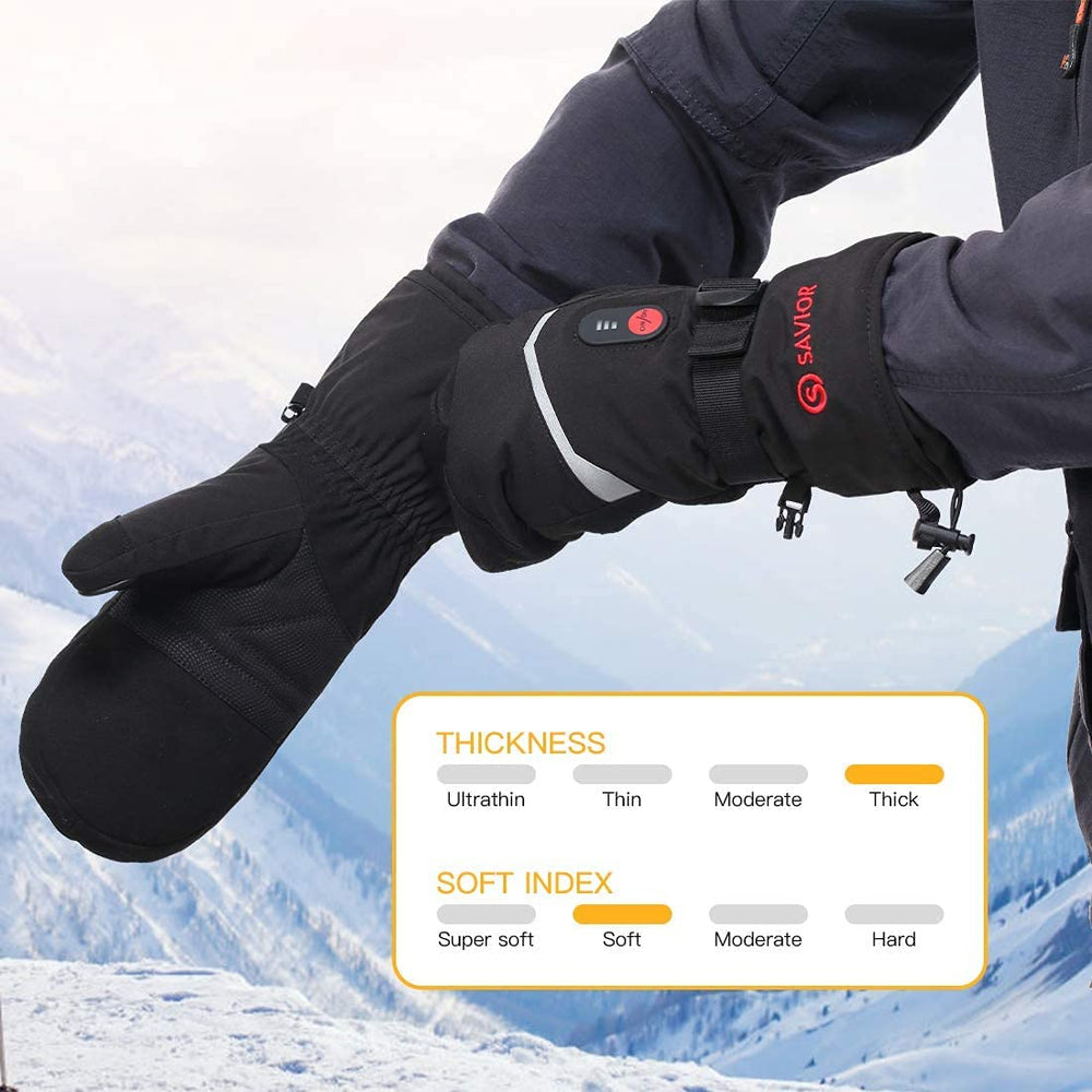 SAVIOR HEAT fleece lining close-up, displays soft insulation for comfort