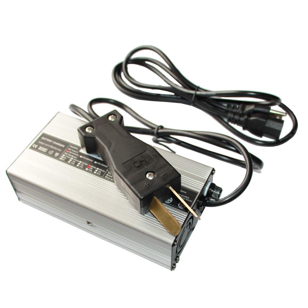 ScaAuto charger held in hand for size comparison, compact and portable benefit