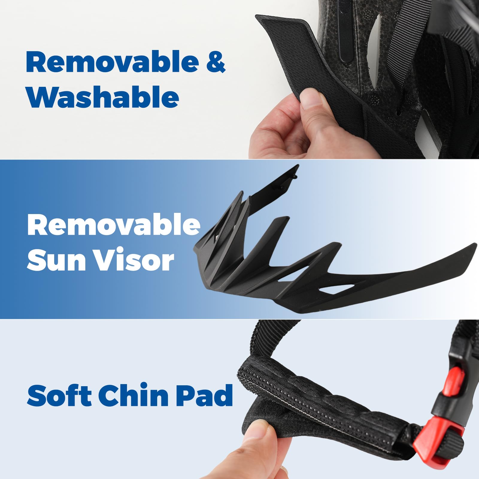 Scavin inner EPS liner and removable pad for comfortable sweat management