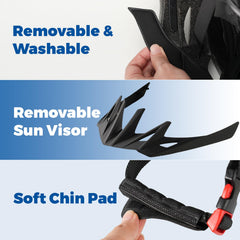 Scavin inner EPS liner and removable pad for comfortable sweat management