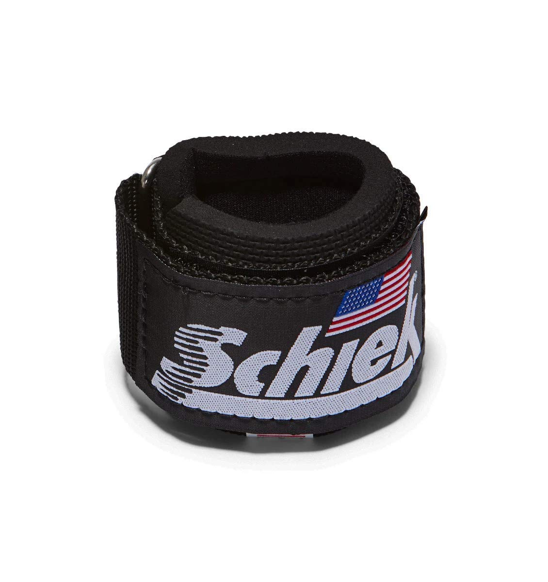 Schiek wrist-worn straps in use offering added wrist stability