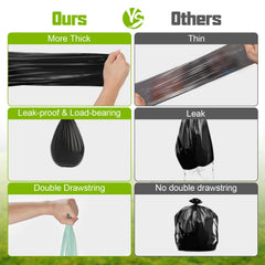 Sckee two rolls compactly stored in a car compartment for convenient transport