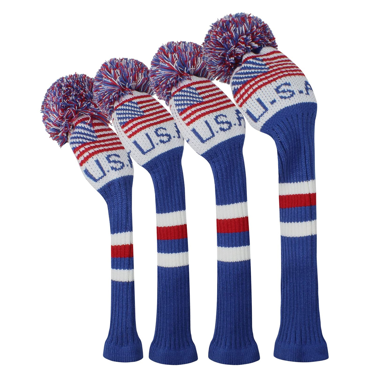 Scott Edward front view of USA flag covers showing patriotic style and protection