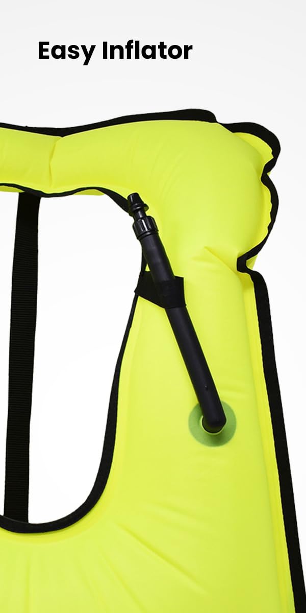 Scuba Choice back panel coverage providing generous buoyancy support