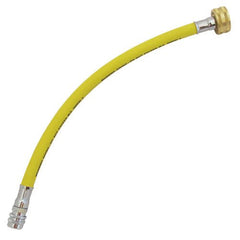 Scuba Choice front view of wash hose showing compact design and easy storage benefit