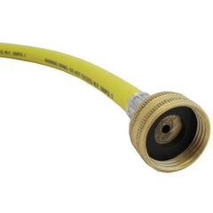 Scuba Choice hose attached to BCD inflator in use for fast internal flushing benefit