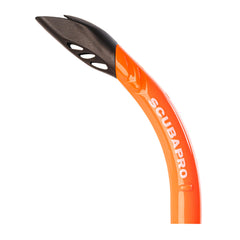 SCUBAPRO Escape close-up of ergonomic mouthpiece for long-session comfort and reduced jaw fatigue