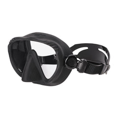 SCUBAPRO Ghost Ultra Clear lens detail delivering distortion-free underwater viewing