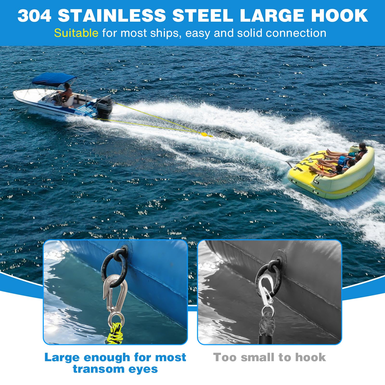 SCYONBARCO storage bag and packed harness for compact onboard storage