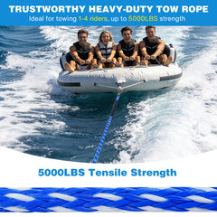 SCYONBARCO close-up of 360° swivel pulley for smoother stable towing