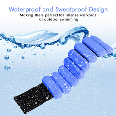 Sdoap worn on wrist during yoga demonstrating comfortable, secure wear