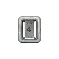 Sea Pearls front view of 4 lb weight showing contoured profile and secure fit