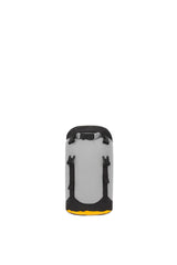Sea to Summit eVac front view showing roll-top closure and compact benefit