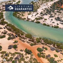 Sea to Summit hanging at campsite showing ventilation and quick drying benefit
